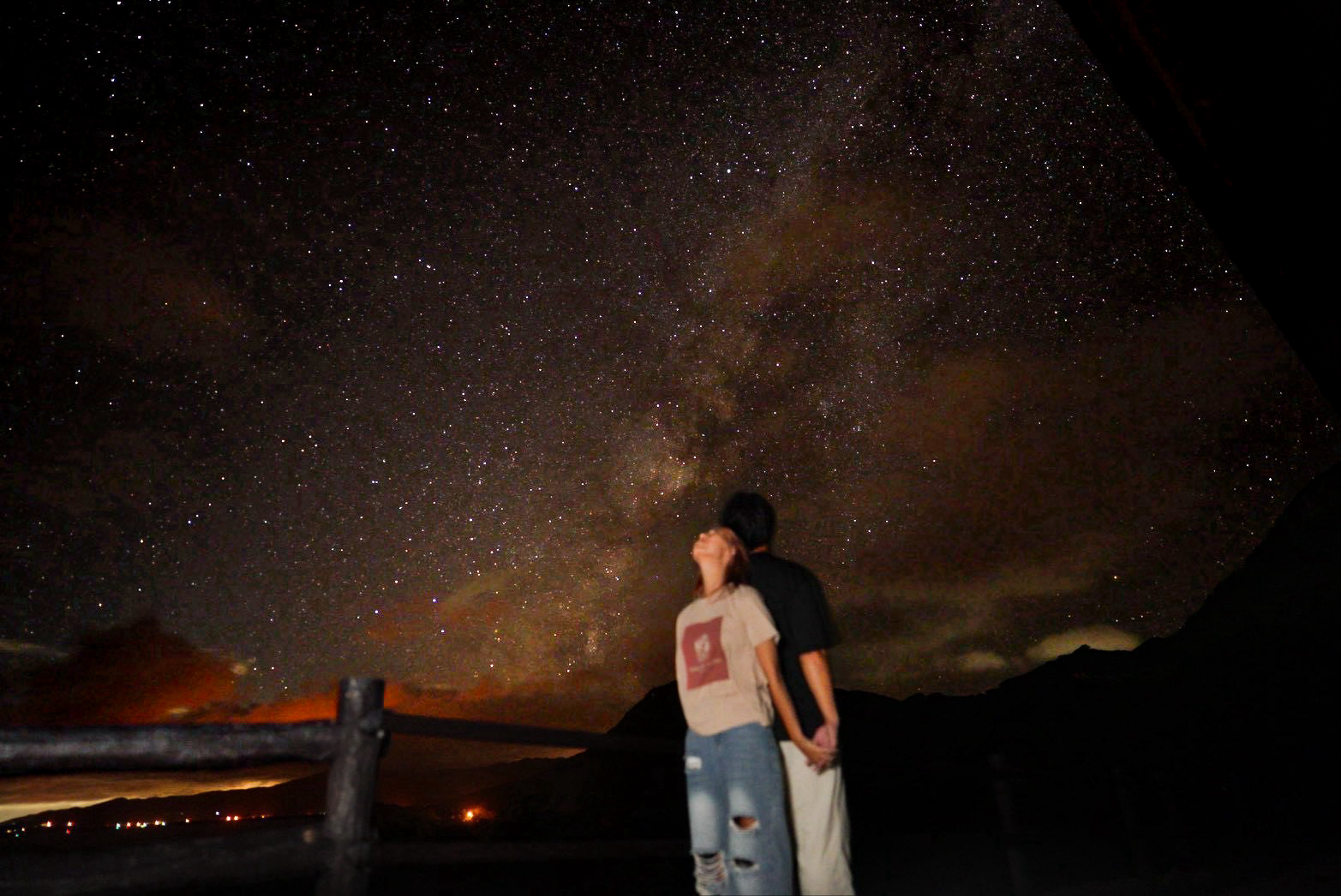 石垣島 星空撮影 カップル